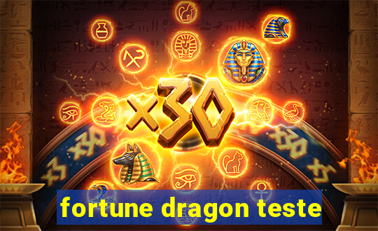 fortune dragon teste